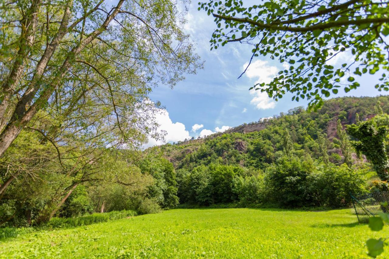 Hotel & Ferienwohnungen Bohlenblick Saalfeld Saale Esterno foto