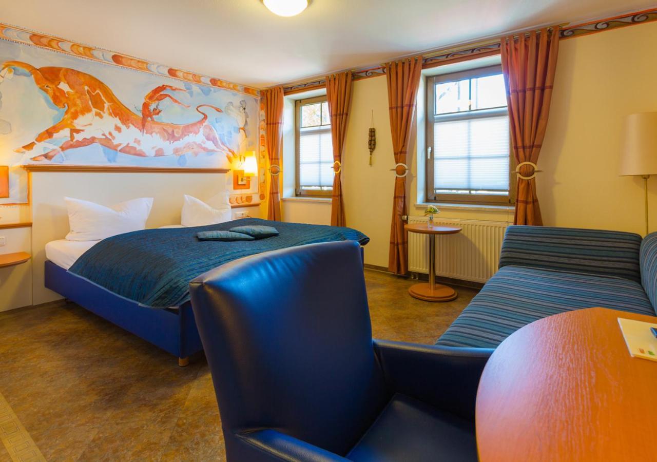 Hotel & Ferienwohnungen Bohlenblick Saalfeld Saale Esterno foto